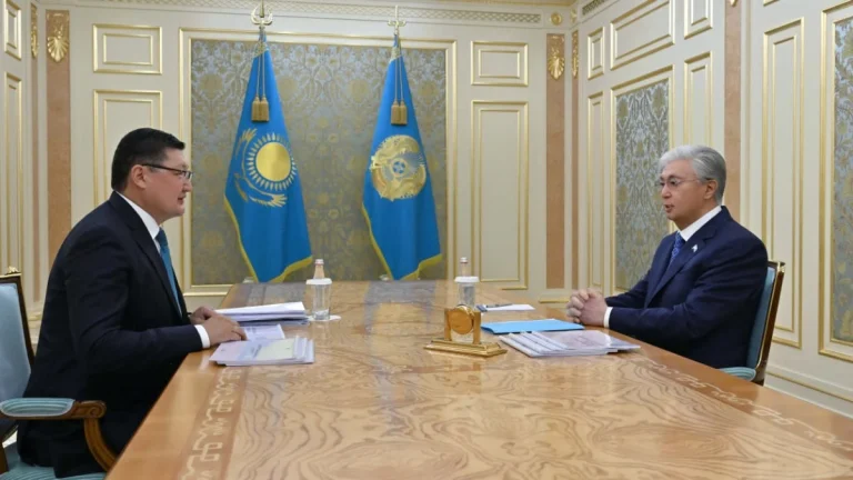 Президенттің өңір басшысын қабылдауы