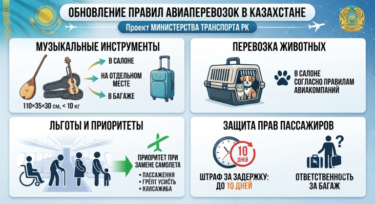 Новые правила авиаперевозок