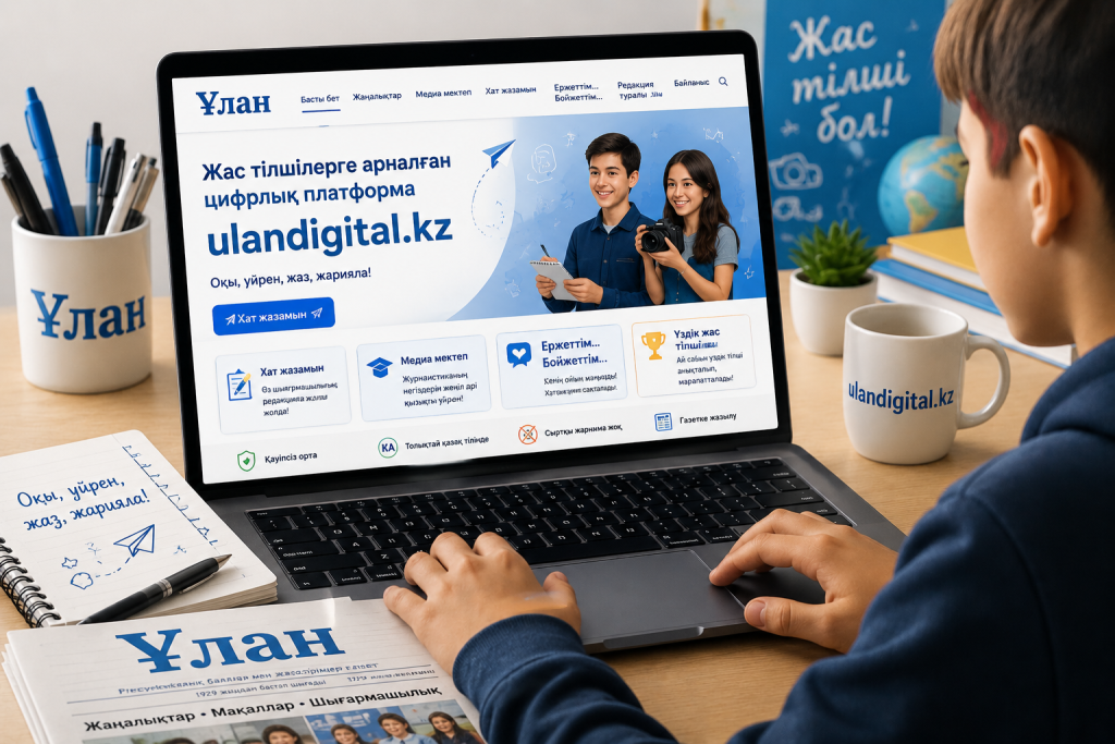 Жас журналистерге арналған ulandigital.kz платформасы іске қосылды