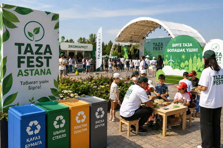 TAZA FEST ASTANA проходит в Астане: программа фестиваля