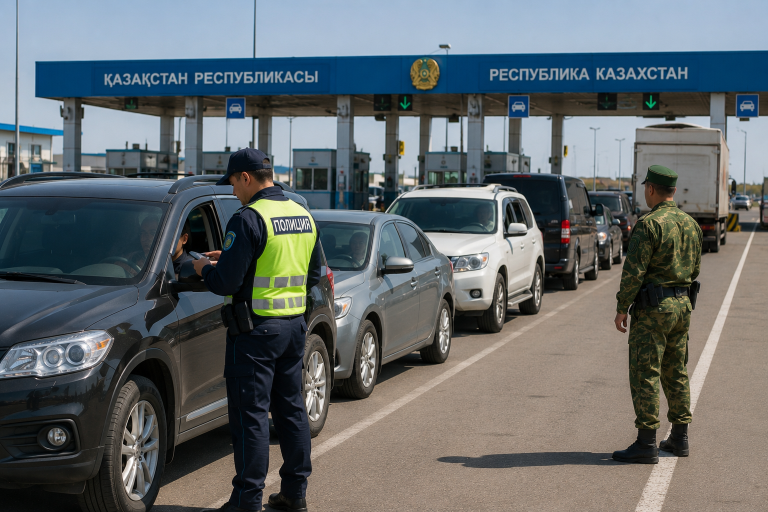 Казахстан усилил контроль на границе: 59 постов против вывоза топлива