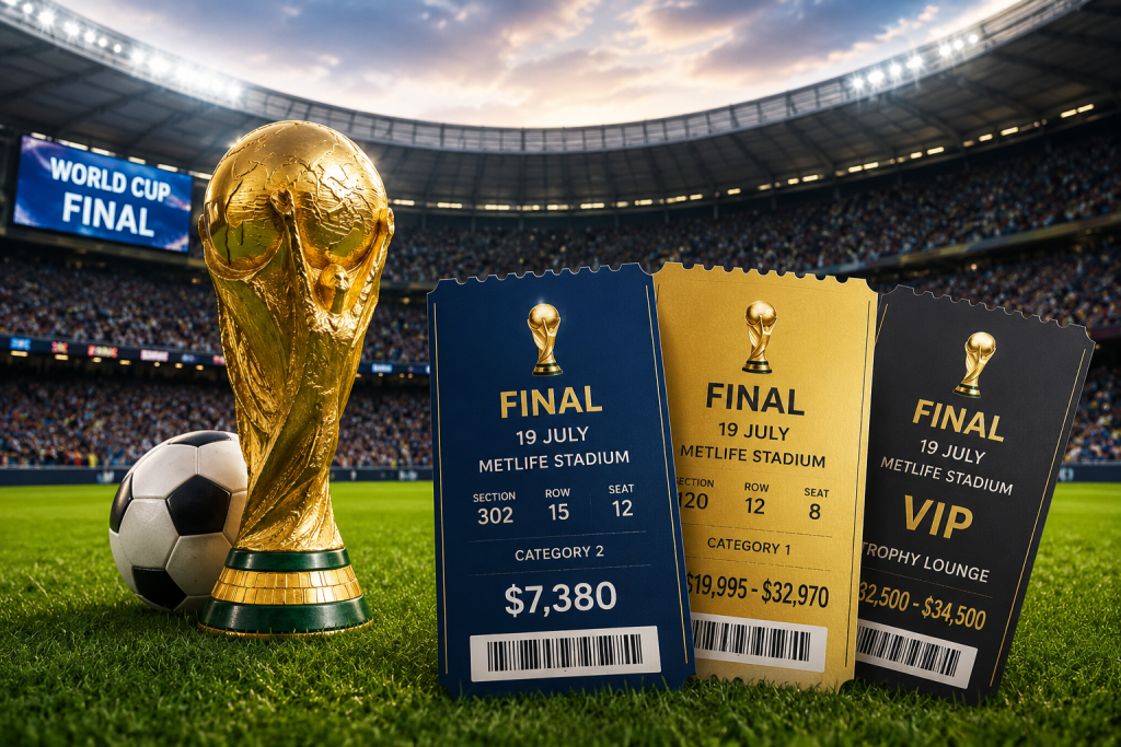 FIFA раскрыла стоимость билетов на финал чемпионата мира по футболу