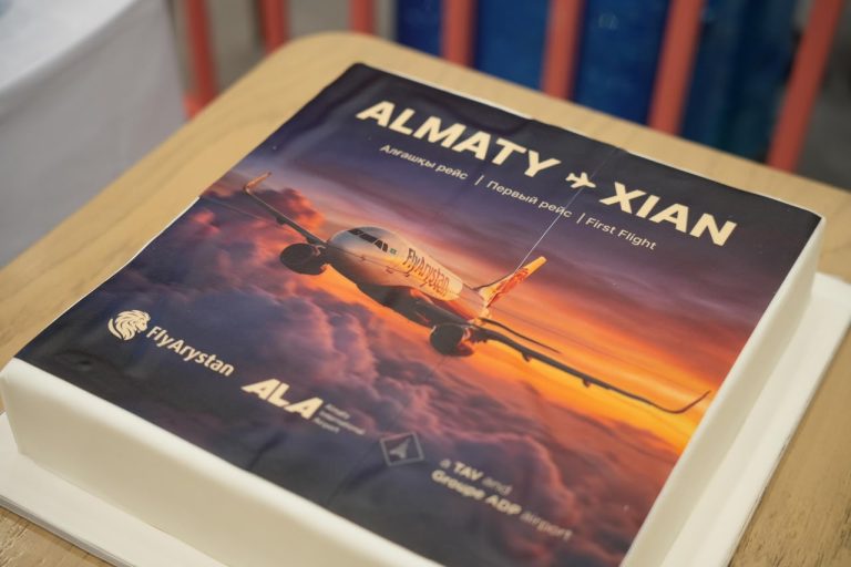FlyArystan Алматы мен Сиань арасында алғашқы тікелей рейсті іске қосты