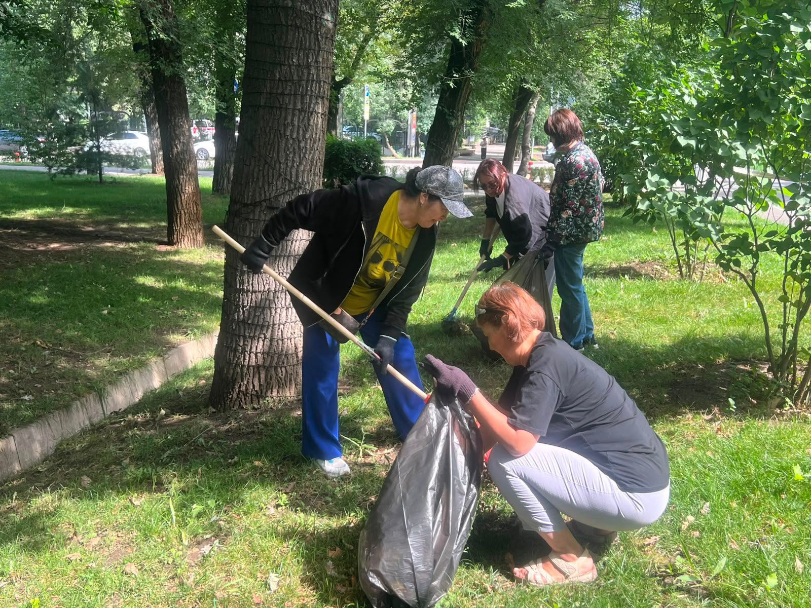 субботник в Алматы