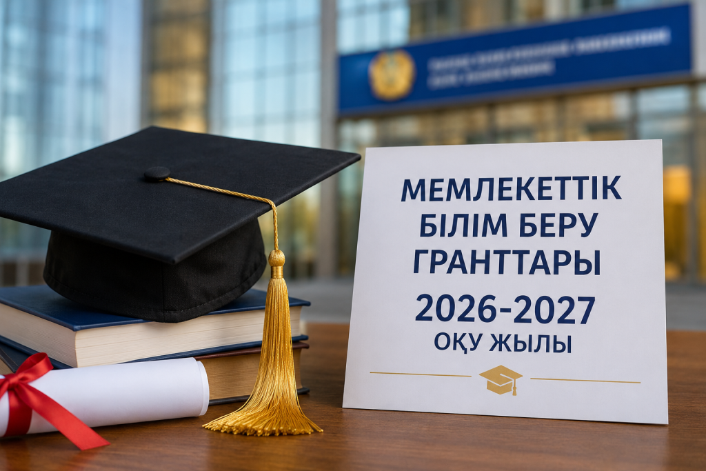 Қазақстанда 2026-2027 оқу жылына арналған грант иегерлері анықталды