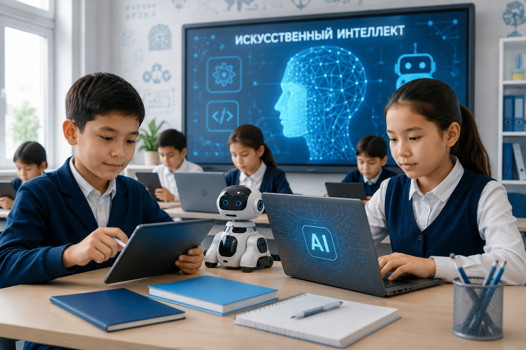 искусственный интеллект в школах Казахстана
