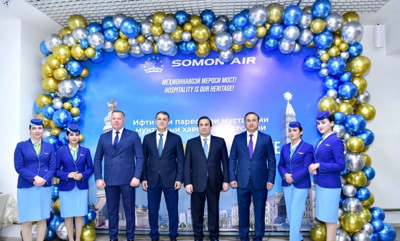«Сомон Эйр» Душанбе мен Минск арасында тікелей әуе қатынасын іске қосты