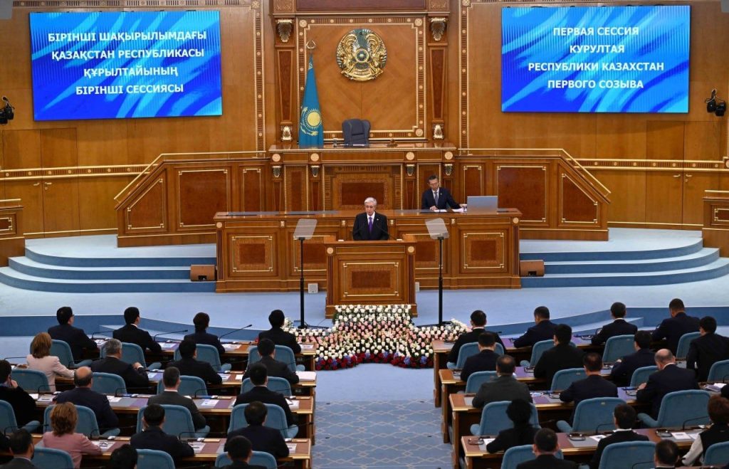 Курултай Казахстана официально начал работу.