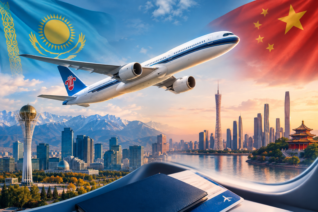 China Southern Airlines: Қазақстан мен Қытайды жалғаған әуе көпірі China Southern Airlines