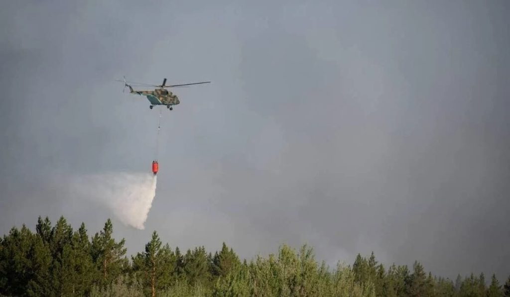 Пожар в Алматинской области успешно локализован
