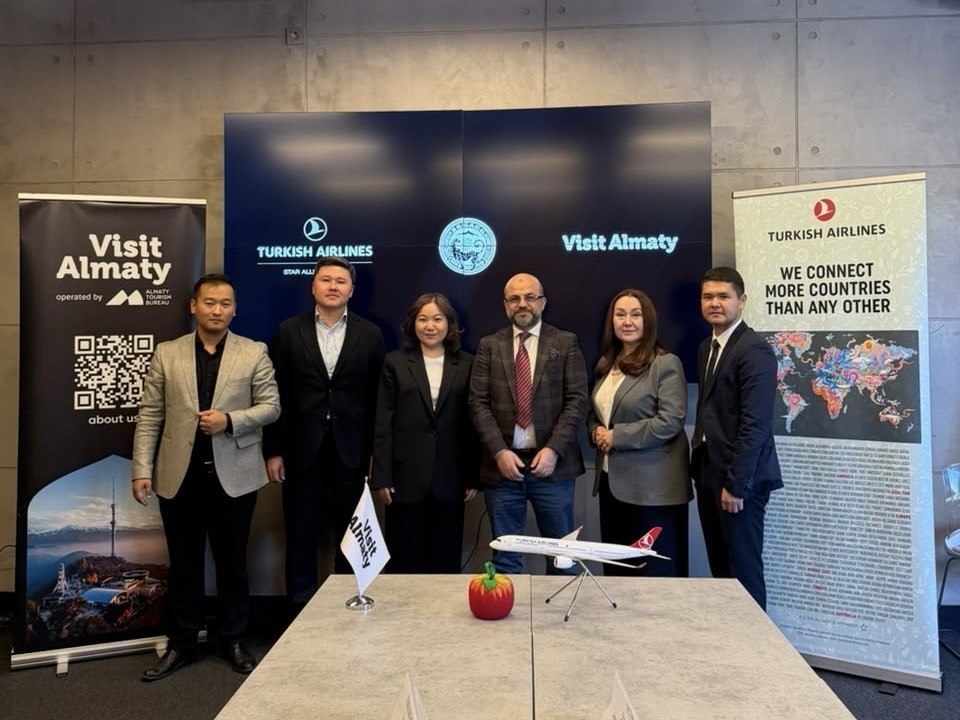 Алматының туристік әлеуеті Turkish Airlines арқылы шетелде ілгерілетіледі Алматы туризмі Turkish Airlines арқылы ілгерілетіледі
