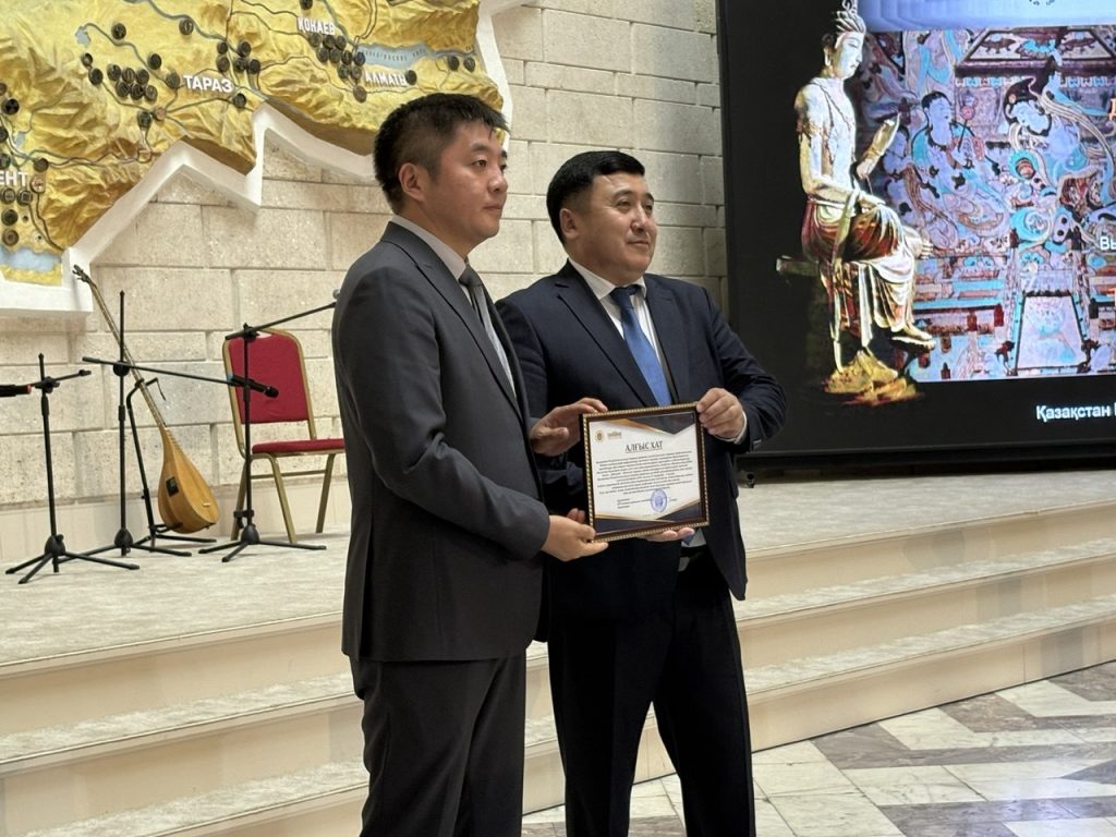 Алматыдағы Ұлттық орталық музейде Дуньхуан өнеріне арналған көрме ашылды.
