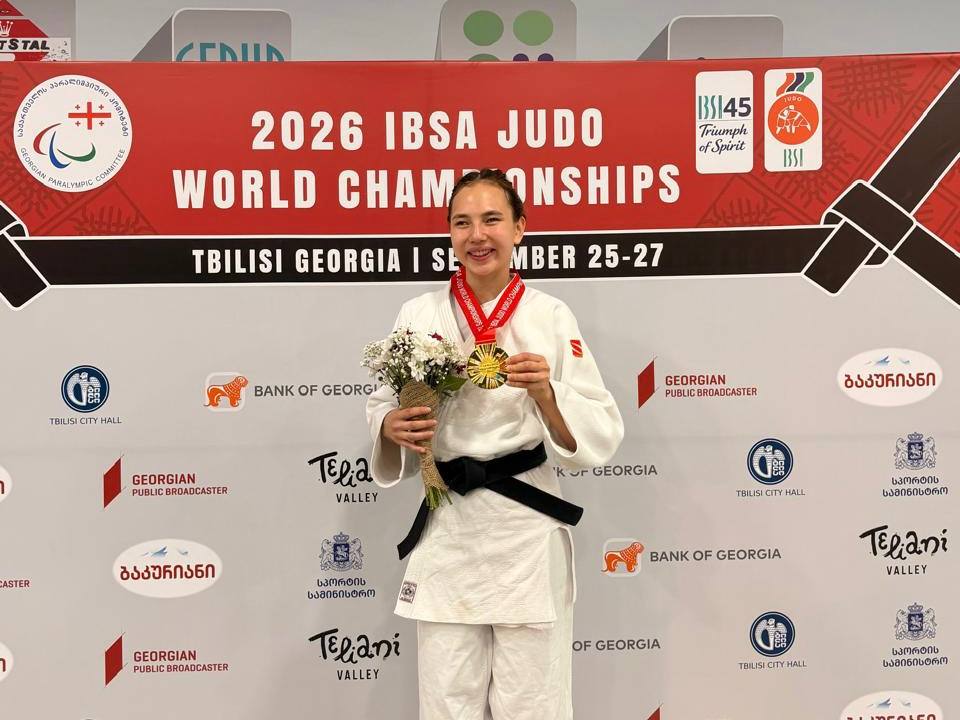 Қазақстандық спортшы Альфия Тілекқабыл пара дзюдодан әлем чемпионы атанды Альфия Тілекқабыл пара дзюдодан әлем чемпионы