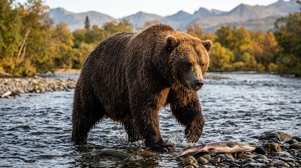 Аляскада 16 аю «Ең семіз аю» атағына таласып жатыр Fat Bear Week