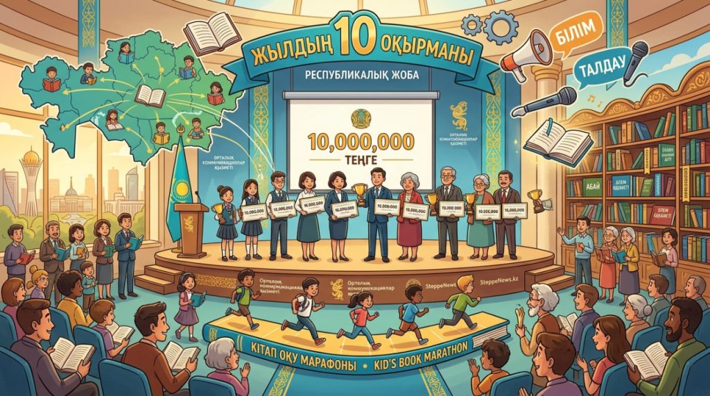 Жылдың 10 оқырманы байқауы