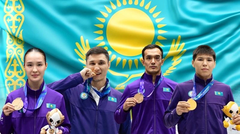 Азиада-2026: Казахстан завоевал четыре медали и сохранил место в топ-4 медального зачета