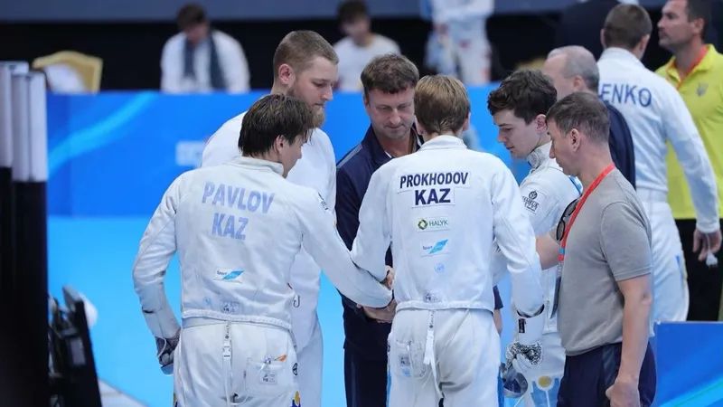 Казахстан выиграл Кубок мира по фехтованию на шпаге в Марокко