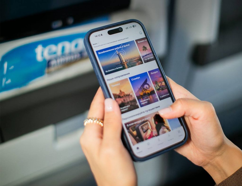 Air Astana запустила Wi-Fi на борту самолетов
