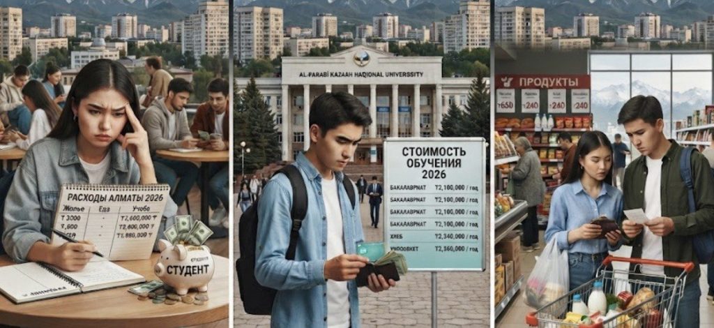 Сколько стоит жизнь студента в Алматы