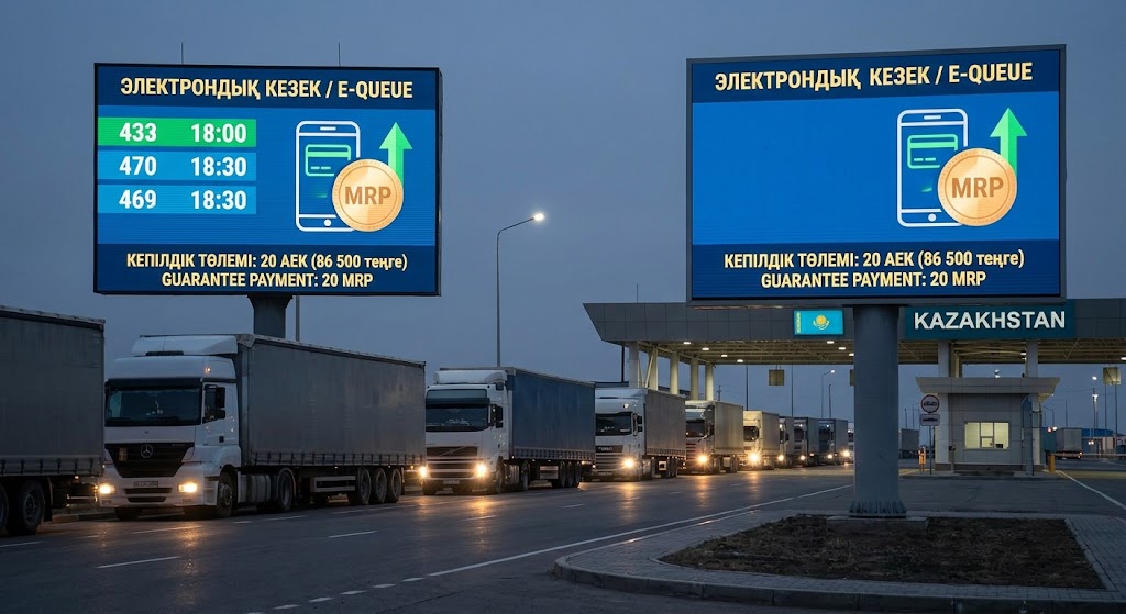 Өзбекстанмен шекарада кезекті брондаудың жаңа ережелері енгізіледі